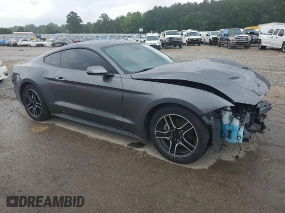 2023 Ford Mustang EcoBoost with VIN 1FA6P8TH5P5110082, listed as a Copart auction lot 53167995 with 40,303 mi miles and Salvage Title. Bid and sale history available at carsss.com. Image 4.