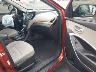 2015 Hyundai Santa Fe Sport with VIN 5XYZUDLBXFG282585, listed as a IAAI auction lot 41072182 with NaN miles. Bid and sale history available at carsss.com. Image 5.