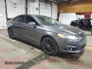 2016 Ford Fusion Titanium with VIN 3FA6P0D96GR265391, listed as a Copart auction lot 61040425 with 158,514 mi miles and Salvage title. Bid and sale history available at DreamBid. Image 4.