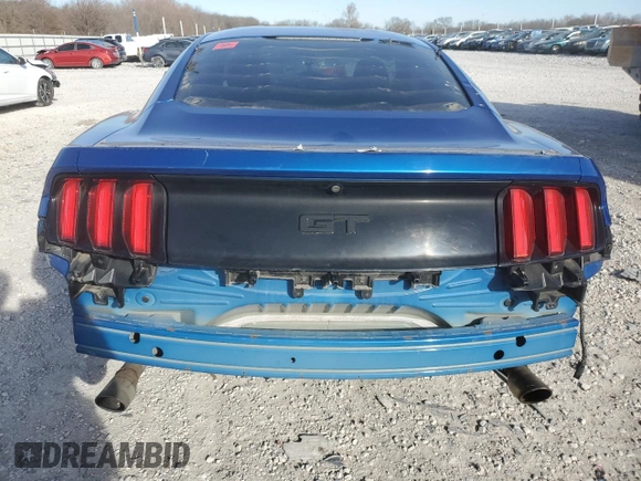 2017 Ford Mustang GT with VIN 1FA6P8CF8H5259540, listed as a Copart auction lot 84297434 with Not Provided miles and Salvage Title. Bid and sale history available at carsss.com. Image 6.