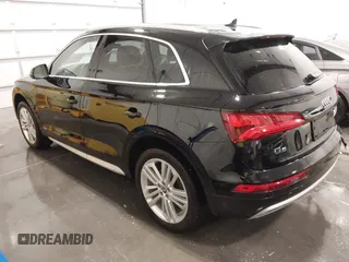 2018 Audi Q5 Prestige z VIN WA1CNAFY8J2144431, wystawiony jako IAAI lot #42100177 z przebiegiem 50 606 mil mil oraz . Historia ofert i sprzedaży dostępna na DreamBid. Obrazek 3.