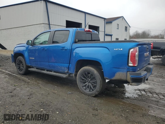 2021 GMC Canyon 4WD Elevation with VIN 1GTG6CEN2M1150582, listed as a Copart auction lot 85215614 with 46,201 mi miles and Salvage Title. Bid and sale history available at carsss.com. Image 2.