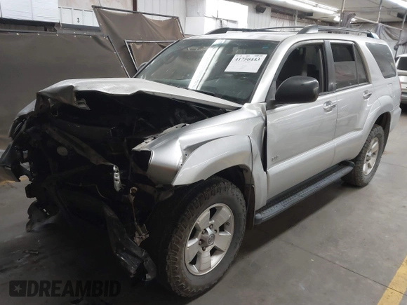 2008 Toyota 4Runner SR5 with VIN JTEZU14R58K011954, listed as a IAAI auction lot 41750443 with 262,787 mi miles. Bid and sale history available at carsss.com. Image 17.