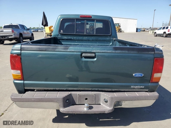 1996 Ford Ranger XL with VIN 1FTCR10A4TPB46270, listed as a Copart auction lot 52410075 with 184,624 mi miles and Salvage Title. Bid and sale history available at carsss.com. Image 6.
