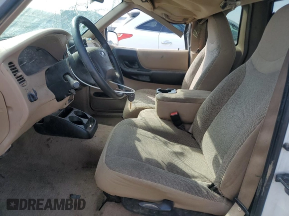 2002 Ford Ranger XLT Appearance with VIN 1FTYR44E32PA09484, listed as a Copart auction lot 49985195 with 76,667 mi miles and Salvage Title. Bid and sale history available at carsss.com. Image 7.