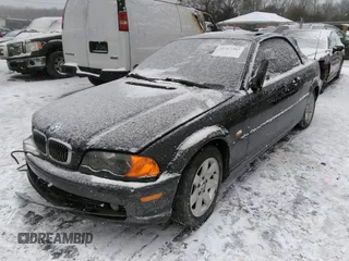 2001 BMW 3 Series 325Ci with VIN WBABS33471JY58108, listed as a IAAI auction lot 35767387 with 0 mi miles. Bid and sale history available at carsss.com. Image 2.