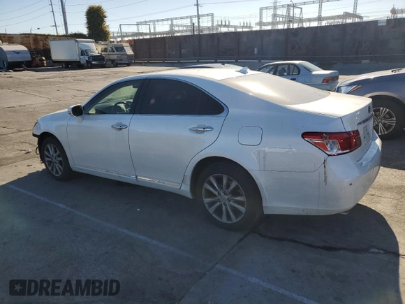 2012 Lexus ES with VIN JTHBK1EG2C2508041, listed as a Copart auction lot 50417575 with 130,541 mi miles and Salvage Title. Bid and sale history available at carsss.com. Image 2.