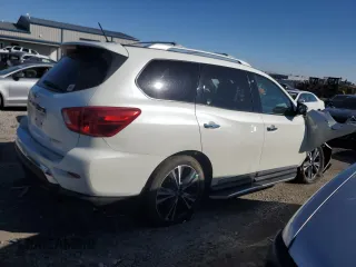 2017 Nissan Pathfinder S with VIN 5N1DR2MN3HC639262, listed as a Copart auction lot 46462875 with 88,585 mi miles and Salvage Title. Bid and sale history available at DreamBid. Image 3.