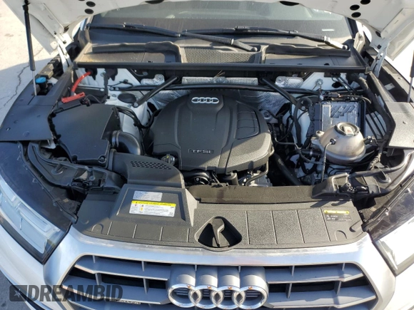 2018 Audi Q5 Premium Plus with VIN WA1BNAFY4J2230928, listed as a Copart auction lot 53123145 with 83,151 mi miles and Salvage Title. Bid and sale history available at DreamBid. Image 12.