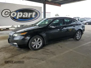 2012 Acura TL Technology z VIN 19UUA8F53CA001286, wystawiony jako Copart lot #56899305 z przebiegiem 65 308 mil mil oraz Szkoda całkowita • Salvage title. Historia ofert i sprzedaży dostępna na DreamBid. Obrazek 1.