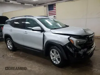 2020 GMC Terrain SLE z VIN 3GKALMEV0LL231354, wystawiony jako Copart lot #46671465 z przebiegiem 23 223 mil mil oraz Nie do naprawy • Non repairable. Historia ofert i sprzedaży dostępna na DreamBid. Obrazek 4.