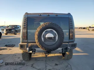 2008 Hummer H2 SUV with VIN 5GRGN23858H104217, listed as a Copart auction lot 84522734 with 122,420 mi miles and Salvage Title. Bid and sale history available at carsss.com. Image 6.