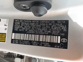2016 Toyota Prius Four z VIN JTDKARFU5G3008768, wystawiony jako IAAI lot #42125504 z przebiegiem 164 229 mil mil oraz . Historia ofert i sprzedaży dostępna na DreamBid. Obrazek 9.