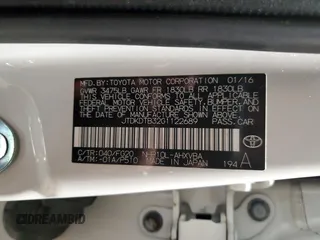 2016 Toyota Prius One with VIN JTDKDTB32G1122689, listed as a Copart auction lot 52892185 with 93,940 mi miles and Clean Title. Bid and sale history available at carsss.com. Image 12.