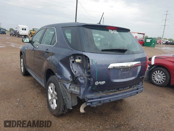 2013 Chevrolet Equinox LS with VIN 2GNALBEK7D6362705, listed as a IAAI auction lot 41892967 with 97,822 mi miles. Bid and sale history available at carsss.com. Image 6.
