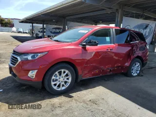 2021 Chevrolet Equinox LT z VIN 2GNAXKEV2M6149532, wystawiony jako Copart lot #56913385 z przebiegiem 19 704 mil mil oraz Szkoda całkowita • Salvage title. Historia ofert i sprzedaży dostępna na DreamBid. Obrazek 1.