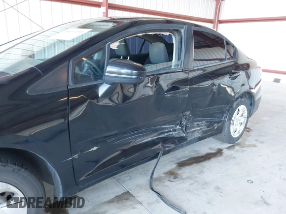 2015 Honda Civic LX with VIN 19XFB2F54FE203055, listed as a IAAI auction lot 40607290 with 206,136 mi miles and . Bid and sale history available at DreamBid. Image 6.