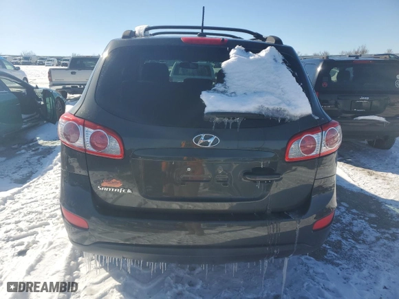 2012 Hyundai Santa Fe GLS with VIN 5XYZG3AB1CG151450, listed as a Copart auction lot 45744125 with 147,074 mi miles and Salvage Title. Bid and sale history available at carsss.com. Image 6.