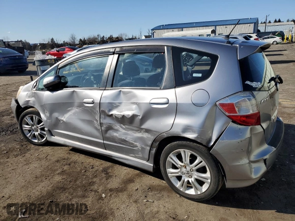 2009 Honda Fit Sport w/Navi with VIN JHMGE88639S020590, listed as a Copart auction lot 48403795 with 0 mi miles and Salvage Title. Bid and sale history available at carsss.com. Image 2.