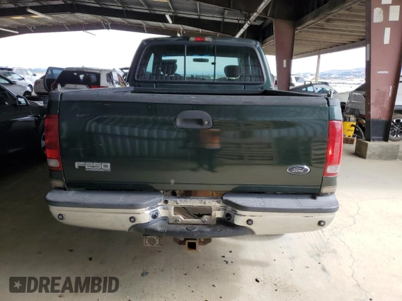 2003 Ford F-250 XL with VIN 1FTNX21P13EC63517, listed as a Copart auction lot 62220275 with 274,895 mi miles and Clean title. Bid and sale history available at DreamBid. Image 6.