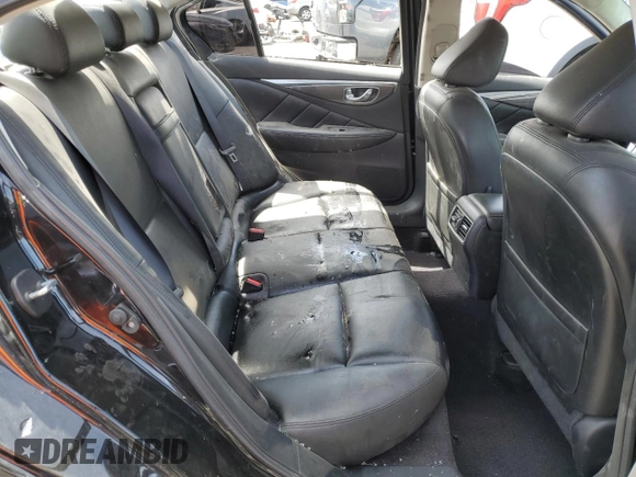 2021 Infiniti Q50 Pure with VIN JN1EV7APXMM704526, listed as a Copart auction lot 53291505 with 49,078 mi miles and Salvage title. Bid and sale history available at DreamBid. Image 10.