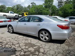 2011 Lexus LS 460 with VIN JTHBL5EF6B5105009, listed as a Copart auction lot 56377035 with 99,513 mi miles and Salvage title. Bid and sale history available at DreamBid. Image 2.