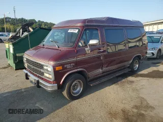 1993 Chevrolet Chevy Van z VIN 1GBEG25K8PF357638, wystawiony jako Copart lot #69878944 z przebiegiem 170 004 mil mil oraz Szkoda całkowita • Salvage title. Historia ofert i sprzedaży dostępna na DreamBid. Obrazek 1.