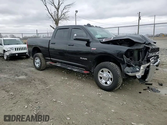 2022 Ram 2500 Tradesman with VIN 3C6UR5CJ4NG251655, listed as a Copart auction lot 49681605 with 48,309 mi miles and Salvage title. Bid and sale history available at DreamBid. Image 11.