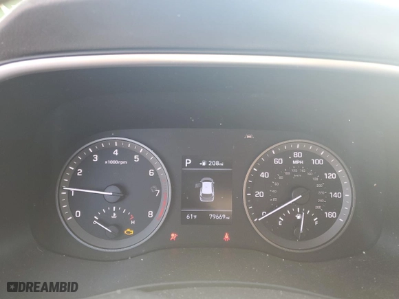 2020 Hyundai Tucson SE with VIN KM8J23A46LU176626, listed as a Copart auction lot 88593375 with 79,669 mi miles and Salvage Title. Bid and sale history available at carsss.com. Image 9.