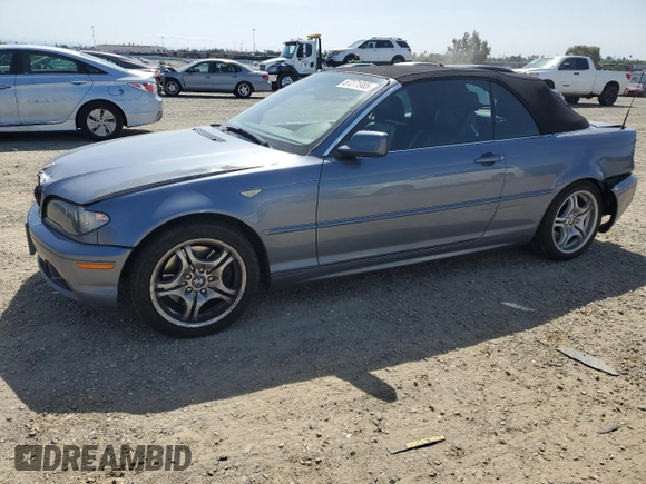 2004 BMW 3 Series 330Ci with VIN WBABW534X4PJ94968, listed as a Copart auction lot 57271985 with 210,414 mi miles and Salvage title. Bid and sale history available at DreamBid. Image 1.