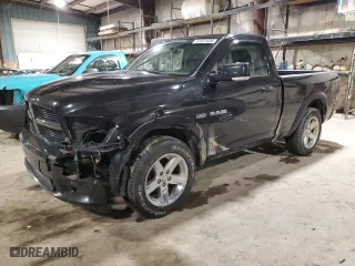 2010 Dodge Ram 1500 Sport with VIN 3D7JV1ET1AG181448, listed as a Copart auction lot 43451695 with 176,778 mi miles and Salvage Title. Bid and sale history available at carsss.com. Image 1.