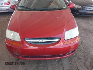 2006 Chevrolet Aveo LS with VIN KL1TD66676B669984, listed as a IAAI auction lot 42262995 with Not provided miles and . Bid and sale history available at DreamBid. Image 6.