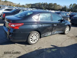 2018 Nissan Sentra SV with VIN 3N1AB7AP4JL624636, listed as a Copart auction lot 48145335 with 114,516 mi miles and Salvage Title. Bid and sale history available at DreamBid. Image 3.
