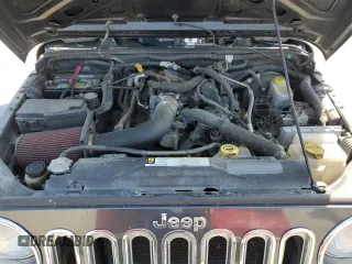 2007 Jeep Wrangler X with VIN 1J4FA24117L202063, listed as a Copart auction lot 54348275 with 124,278 mi miles and Clean title. Bid and sale history available at DreamBid. Image 11.