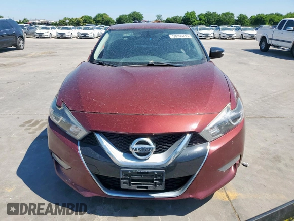 2017 Nissan Maxima Platinum with VIN 1N4AA6AP9HC432795, listed as a Copart auction lot 58165715 with 89,459 mi miles and Salvage title. Bid and sale history available at DreamBid. Image 5.