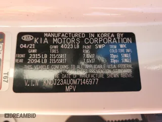 2021 Kia Soul S with VIN KNDJ23AU0M7146977, listed as a Copart auction lot 48588035 with 29,027 mi miles and Salvage Title. Bid and sale history available at carsss.com. Image 13.