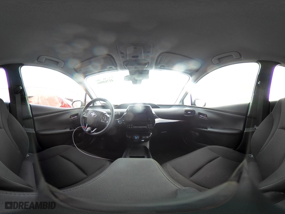 2019 Toyota Prius L Eco with VIN JTDKARFU7K3093038, listed as a IAAI auction lot 41768066 with 124,495 mi miles. Bid and sale history available at carsss.com. Image 18.
