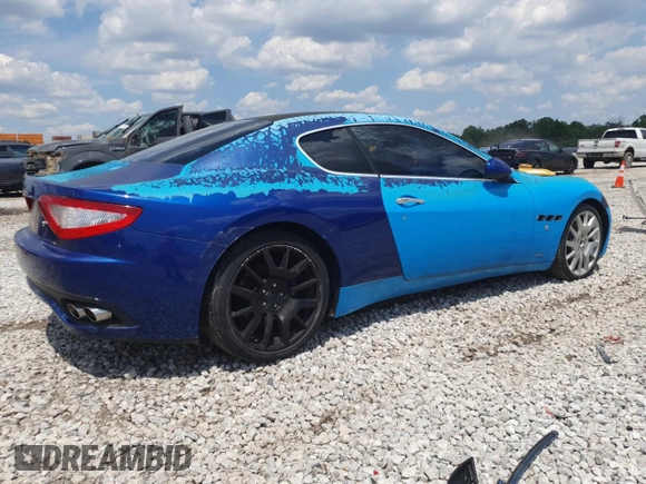 2008 Maserati GranTurismo z VIN ZAMGJ45A180038235, wystawiony jako Copart lot #63444435 z przebiegiem 27 mil mil oraz Czysty tytuł • Clean title. Historia ofert i sprzedaży dostępna na DreamBid. Obrazek 3.