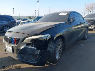 2014 BMW 2 Series 228i with VIN WBA1F5C57EV256067, listed as a IAAI auction lot 41283608 with 108,128 mi miles. Bid and sale history available at carsss.com. Image 6.