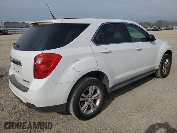 2011 Chevrolet Equinox LS with VIN 2CNALBEC4B6216448, listed as a Copart auction lot 54726755 with 185,178 mi miles and Clean Title. Bid and sale history available at DreamBid. Image 3.