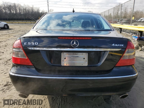 2008 Mercedes-Benz E 550 with VIN WDBUF90X38B275765, listed as a Copart auction lot 44419915 with Not Provided miles and Salvage Title. Bid and sale history available at carsss.com. Image 6.