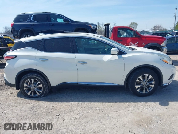 2016 Nissan Murano Platinum с VIN 5N1AZ2MH3GN156936, выставлен на аукционе IAAI как лот 41825527 с пробегом 250 786 миль миль и . История ставок и продаж доступна на DreamBid. Изображение 13.