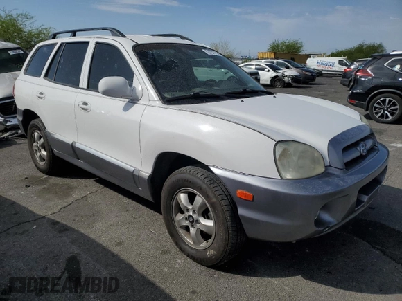 2005 Hyundai Santa Fe GLS z VIN KM8SC13D25U909602, wystawiony jako Copart lot #53751715 z przebiegiem Nie podano mil oraz Szkoda całkowita • Salvage title. Historia ofert i sprzedaży dostępna na DreamBid. Obrazek 4.