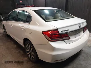 2014 Honda Civic EX-L with VIN 19XFB2F97EE261016, listed as a IAAI auction lot 41346617 with 124,539 mi miles and . Bid and sale history available at DreamBid. Image 3.