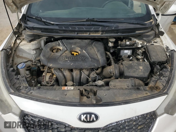 2016 Kia Forte LX with VIN KNAFK4A69G5582415, listed as a Copart auction lot 47197665 with 0 mi miles and Clean Title. Bid and sale history available at carsss.com. Image 11.