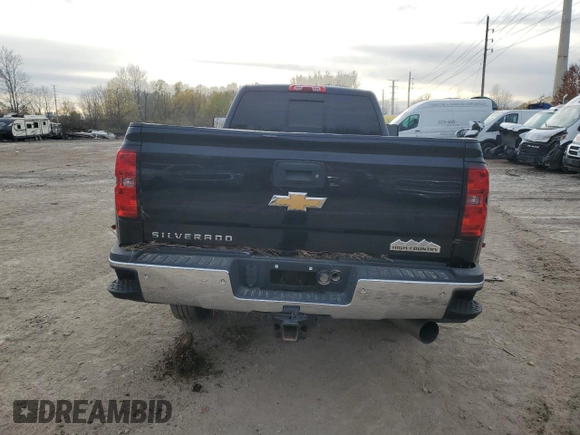 2016 Chevrolet Silverado 3500HD High Country with VIN 1GC4K1E85GF243925, listed as a Copart auction lot 80428434 with 0 mi miles and Salvage Title. Bid and sale history available at carsss.com. Image 6.