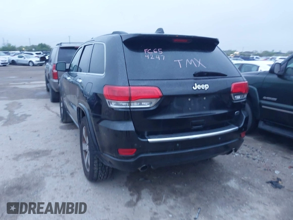 2015 Jeep Grand Cherokee High Altitude with VIN 1C4RJECG1FC654247, listed as a IAAI auction lot 41897014 with 204,630 mi miles. Bid and sale history available at carsss.com. Image 16.