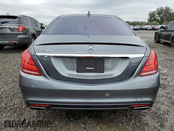 2016 Mercedes-Benz S 550 with VIN WDDUG8CB5GA243905, listed as a Copart auction lot 47827195 with 96,713 mi miles and Salvage Title. Bid and sale history available at carsss.com. Image 6.