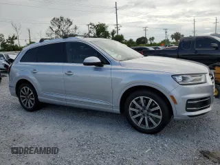 2018 Audi Q7 Premium Plus z VIN WA1LHAF75JD026937, wystawiony jako Copart lot #63379015 z przebiegiem 80 622 mil mil oraz Szkoda całkowita • Salvage title. Historia ofert i sprzedaży dostępna na DreamBid. Obrazek 4.