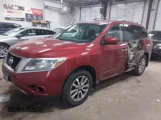 2013 Nissan Pathfinder SL with VIN 5N1AR2MM5DC619891, listed as a IAAI auction lot 41976881 with 186,032 mi miles and . Bid and sale history available at DreamBid. Image 2.